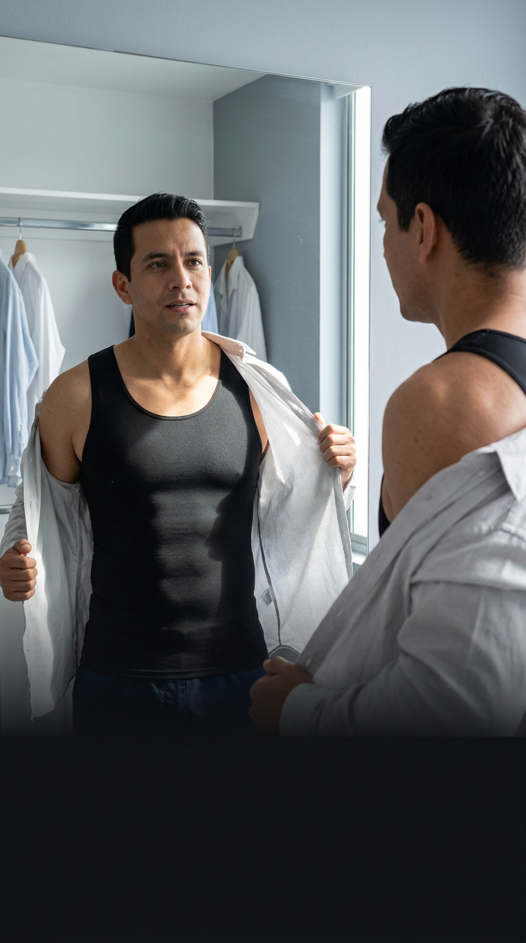 Camisa Moldeadora Hombre